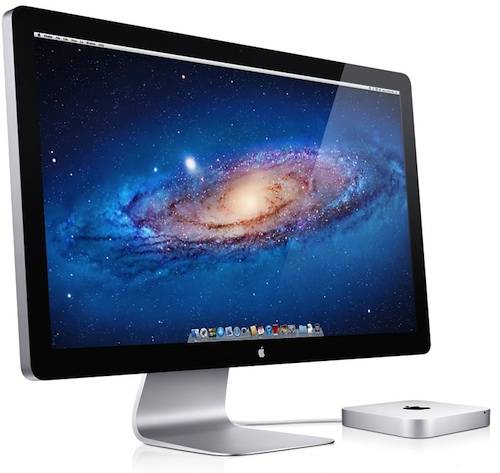 Mac mini mit Thunderbolt Display